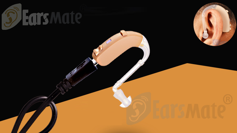 Amplificador de audición digital recargable Newear, potenciador de sonido personal con reducción de ruido para adultos y personas mayores G26RL