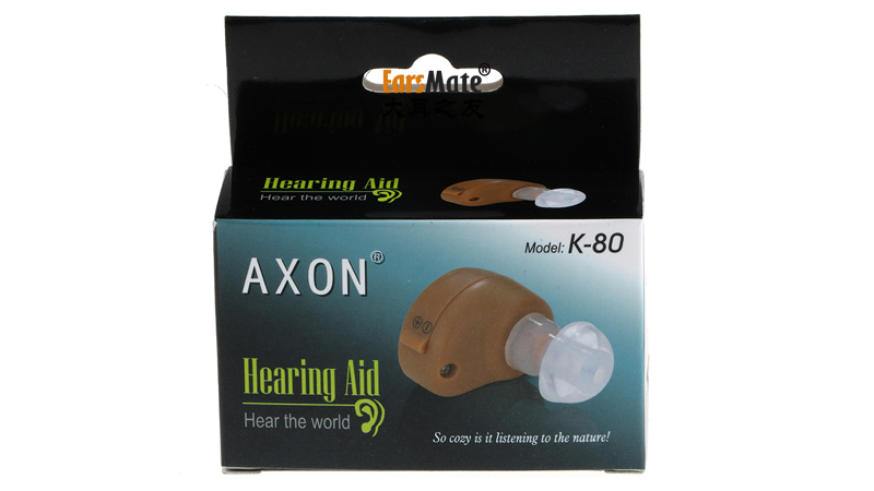 AXON Hearing Aid K 80 Mini amplificador de voz en el oído de Earsmate