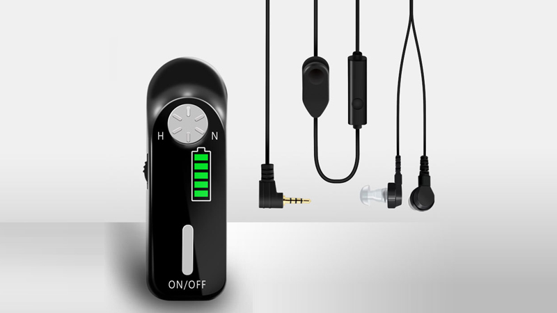 Amplificador de audición digital recargable Mini audífono de bolsillo Axon C-06